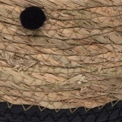 Set Of 2 Natural Cattail Decorative Storage Baskets With Pom Poms - Foreside Home & Garden 11 Set Of 2 Natural Cattail Decorative Storage Baskets With Pom Poms - Foreside Home & Garden -Eco Haven Store GUEST 00043bd5 1d0e 4ef2 aa0b 76f9367e5c24