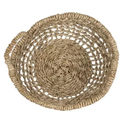 Natural Seagrass Bowl - Foreside Home & Garden -Eco Haven Store GUEST 00893291 2112 4656 b717 2626f074f8ab