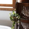 Hanging Basket Black Woven Seagrass & Rope By Foreside Home & Garden 2 Hanging Basket Black Woven Seagrass & Rope By Foreside Home & Garden -Eco Haven Store GUEST 03707c73 1cec 42ac 9348 a641519c8902