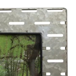 4x6 Inches Galvanized Metal & Glass Photo Frame - Foreside Home & Garden -Eco Haven Store GUEST 05482238 a687 4758 9917 462e8eb4a88e