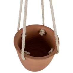Hanging Planter Terracotta & Cotton By Foreside Home & Garden -Eco Haven Store GUEST 0843e2a6 2867 40a7 8052 cf7385cc5ffa