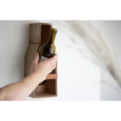 Single Bottle Rustic White Wood Wall Mount Wine Rack - Foreside Home & Garden 15 Single Bottle Rustic White Wood Wall Mount Wine Rack - Foreside Home & Garden -Eco Haven Store GUEST 090693d7 3861 4f4f b7e8 ef6a9e681ee9