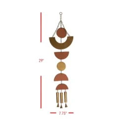 Geometric Brass Metal Hanging Wall Décor - Foreside Home & Garden -Eco Haven Store GUEST 0b90761d 4ca6 48d1 aac6 88dd9f108dcf