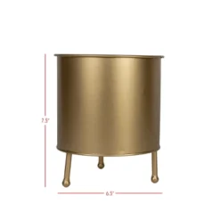 Raised Brass Metal Planter By Foreside Home & Garden -Eco Haven Store GUEST 0e2f333b 745d 4160 a51f 700eaa8bda01
