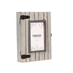 White 4 X 6 Inch Decorative Distressed Wood Shadow Box Picture Frame - Foreside Home & Garden -Eco Haven Store GUEST 0eafb6a5 8289 48e5 990d b2e66b77efa1