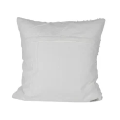 Pulled Knot White 20X20 Hand Woven Filled Pillow - Foreside Home & Garden -Eco Haven Store GUEST 0efdd3b7 861f 44e4 837f 53f2c2cec068