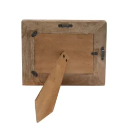 5x7 Inches White Wood, Resin & Glass Photo Frame - Foreside Home & Garden -Eco Haven Store GUEST 0f942b3d 6343 4085 a880 33ffd7162772