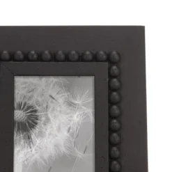 Black 4 X 6 Inch Wood Bead Decorative Wood Picture Frame - Foreside Home & Garden 8 Black 4 X 6 Inch Wood Bead Decorative Wood Picture Frame - Foreside Home & Garden -Eco Haven Store GUEST 11f3e14e 8dc7 4818 9c1c 5af77dca4580