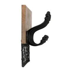 Chicken Wire Wood Decorative Wall Hook With 4 Metal Hooks - Foreside Home & Garden 12 Chicken Wire Wood Decorative Wall Hook With 4 Metal Hooks - Foreside Home & Garden -Eco Haven Store GUEST 13629ec5 3aab 415c 8ccd 4bd0be7bb74b