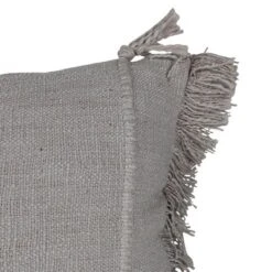 Gray Textured With Fringe 14X22 Hand Woven Filled Pillow - Foreside Home & Garden 7 Gray Textured With Fringe 14X22 Hand Woven Filled Pillow - Foreside Home & Garden -Eco Haven Store GUEST 14122d9c 5959 4049 8a92 a80277205754