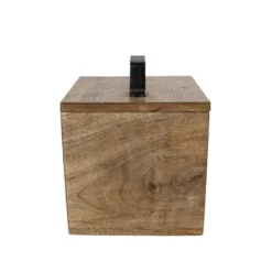 Barn Quilt Trinket Box With Lid Wood, Metal & White Resin By Foreside Home & Garden -Eco Haven Store GUEST 16ef6b71 2ba0 426e ba25 48f254016d37