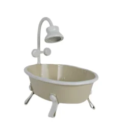 Antique Bathtub Mini Planter Tan Metal By Foreside Home & Garden -Eco Haven Store GUEST 1776cab9 7e17 43b8 be4b d5cdb0bd3928