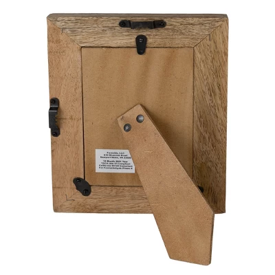 Tiled Chevron 4X6 Wood Photo Frame - Foreside Home & Garden 5 Tiled Chevron 4X6 Wood Photo Frame - Foreside Home & Garden - Image 3