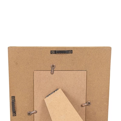 4x6 Inch Rustic Patched Picture Frame Wood, MDF & Glass By Foreside Home & Garden 7 4x6 Inch Rustic Patched Picture Frame Wood, MDF & Glass By Foreside Home & Garden - Image 5