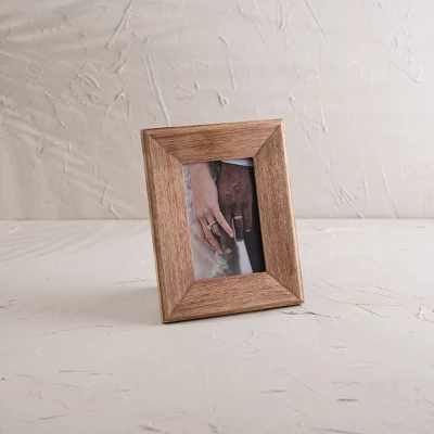 Natural 4X6 Photo Frame Natural Wood, MDF & Glass - Foreside Home & Garden 3 Natural 4X6 Photo Frame Natural Wood, MDF & Glass - Foreside Home & Garden