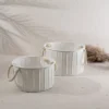 Set Of 2 Sandy Baskets White Metal & Cotton - Foreside Home & Garden -Eco Haven Store GUEST 1d97ff62 4153 4a52 85f8 e2cc81673f6e