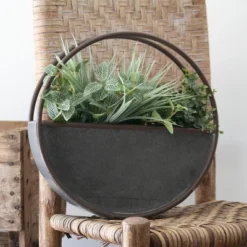 Round Metal Wall Planter - Foreside Home & Garden 12 Round Metal Wall Planter - Foreside Home & Garden -Eco Haven Store GUEST 1db0b45f e62f 47e2 aa4f 246e8c5148ed