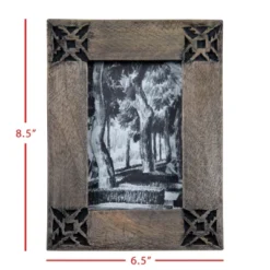 Black Southwest Pattern 4x6 Inch Wood Decorative Picture Frame - Foreside Home & Garden 12 Black Southwest Pattern 4x6 Inch Wood Decorative Picture Frame - Foreside Home & Garden -Eco Haven Store GUEST 1e61dfcb 2ac6 4318 a50e f9d848af08d8