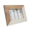 5x7 Inches White Wood, Resin & Glass Photo Frame - Foreside Home & Garden -Eco Haven Store GUEST 217713b2 171f 4f16 a277 211964185ecc