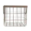 Patina Metal Basket - Foreside Home & Garden -Eco Haven Store GUEST 243ce952 9247 4dac b28f 2bfff25d73e5