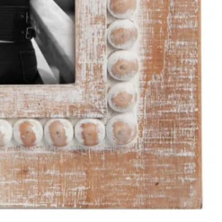 Natural Wood 4 X 6 Inch Whitewash Decorative Wood Picture Frame - Foreside Home & Garden -Eco Haven Store GUEST 24acf492 34cb 400e 881f 269cb3231fe7