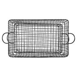 Set Of 2 Rectangle Trays Black Metal - Foreside Home & Garden 9 Set Of 2 Rectangle Trays Black Metal - Foreside Home & Garden -Eco Haven Store GUEST 26f4532c 32e8 49c2 8179 c438305254c4