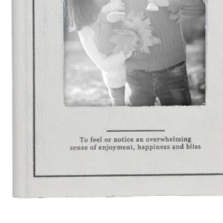 4X6 Inch "Blessed" Picture Box White Fabric, MDF & Glass By Foreside Home & Garden 15 4X6 Inch "Blessed" Picture Box White Fabric, MDF & Glass By Foreside Home & Garden -Eco Haven Store GUEST 27cbd895 6ef9 42a9 b225 f515d264004e