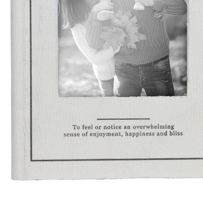 4X6 Inch "Blessed" Picture Box White Fabric, MDF & Glass By Foreside Home & Garden 8 4X6 Inch "Blessed" Picture Box White Fabric, MDF & Glass By Foreside Home & Garden - Image 6