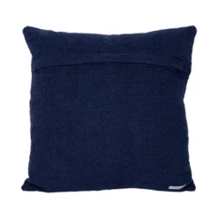 18X18 Inch Hand Woven Navy & Blue Striped Outdoor Pillow Polyester With Polyester Fill By Foreside Home & Garden 8 18X18 Inch Hand Woven Navy & Blue Striped Outdoor Pillow Polyester With Polyester Fill By Foreside Home & Garden -Eco Haven Store GUEST 2a989576 0959 4b3f bb4a 2c6a5ab19be0
