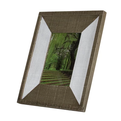 5x7 Inches White Wood & Glass Photo Frame - Foreside Home & Garden 3 5x7 Inches White Wood & Glass Photo Frame - Foreside Home & Garden