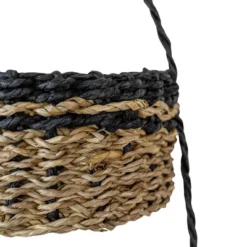 3-Tiered Hanging Basket Black Seagrass & Rope By Foreside Home & Garden 11 3-Tiered Hanging Basket Black Seagrass & Rope By Foreside Home & Garden -Eco Haven Store GUEST 2bfdb1d3 6ce9 4993 ac84 4f838b6028ce