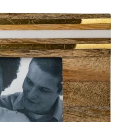 Gold Metal & White Resin Strip 4X6 Photo Frame - Foreside Home & Garden 11 Gold Metal & White Resin Strip 4X6 Photo Frame - Foreside Home & Garden -Eco Haven Store GUEST 2cf19d7d 4af4 4efb 9539 c8a80319cbee