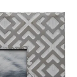 4x6 Inches Gray Metal & Glass Photo Frame - Foreside Home & Garden -Eco Haven Store GUEST 3c560700 75fe 48c8 bd0f f2dc7e9746c5