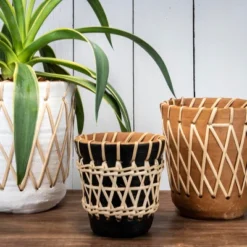 Rattan Woven Planter - Foreside Home And Garden 11 Rattan Woven Planter - Foreside Home And Garden -Eco Haven Store GUEST 3cb8c13e ea71 4878 8de6 121ac0a6e0b1