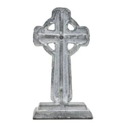 Gray Cast Iron Decorative Cross - Foreside Home & Garden -Eco Haven Store GUEST 3d32fb8a 2647 4bf7 abdd 13628c770df1