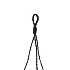 Hanging Basket Black Woven Seagrass & Rope By Foreside Home & Garden -Eco Haven Store GUEST 3dad30fc cce6 4df1 92de db1097cb31f9