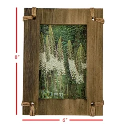 Jute Corners 4X6 Photo Frame Natural Wood, MDF, Jute & Glass - Foreside Home & Garden 13 Jute Corners 4X6 Photo Frame Natural Wood, MDF, Jute & Glass - Foreside Home & Garden -Eco Haven Store GUEST 3de0f470 e912 4885 a85c f842a5f57168