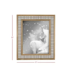 8X10 Inch Tan Plaid Fabric Picture Frame With MDF, Wood & Glass By Foreside Home & Garden 11 8X10 Inch Tan Plaid Fabric Picture Frame With MDF, Wood & Glass By Foreside Home & Garden -Eco Haven Store GUEST 3fcbbfec 4eb1 4024 9939 e8dfd60da6a4