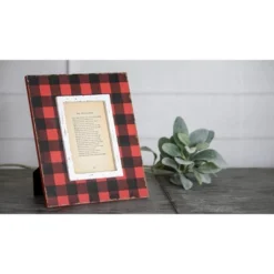 Buffalo Plaid 4x6 Inch Wood Decorative Picture Frame - Foreside Home & Garden 16 Buffalo Plaid 4x6 Inch Wood Decorative Picture Frame - Foreside Home & Garden -Eco Haven Store GUEST 427ff549 4fc9 495a b335 3597b6a10c81