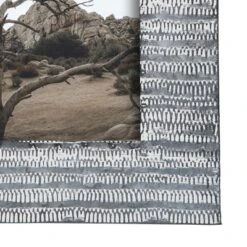 5 X 7 Inch Decorative Distressed Whitewashed Metal Pattern Picture Frame - Foreside Home & Garden -Eco Haven Store GUEST 441246c5 309c 4341 b1c0 cc75384b7ffc