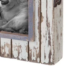 White 4 X 6 Inch Decorative Distressed Wood Shadow Box Picture Frame - Foreside Home & Garden -Eco Haven Store GUEST 45bc2b68 822c 4876 b9bb b356a97fa79f