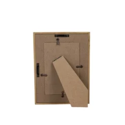 4X6 Inch Floral Picture Frame Tan Fabric Framed In Wood With MDF & Glass By Foreside Home & Garden -Eco Haven Store GUEST 49912e24 1c16 4063 8202 59fba1ccf36a