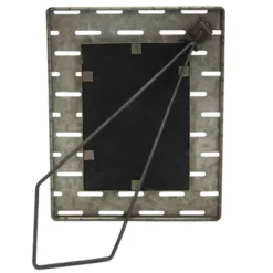 4x6 Inches Galvanized Metal & Glass Photo Frame - Foreside Home & Garden -Eco Haven Store GUEST 5345c027 2758 42c1 93b0 acc3bda8c0d5