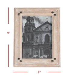 5x7 Inches Natural Wood & Glass Photo Frame - Foreside Home & Garden 12 5x7 Inches Natural Wood & Glass Photo Frame - Foreside Home & Garden -Eco Haven Store GUEST 53bab90e f31d 4e17 bb0f 427aa1909fcc