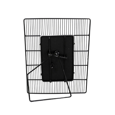 4X6 Inch Picture Frame Black Metal & Glass By Foreside Home & Garden 4 4X6 Inch Picture Frame Black Metal & Glass By Foreside Home & Garden - Image 2