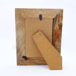 Natural Wood 4 X 6 Inch Floral Pattern Decorative Wood Picture Frame - Foreside Home & Garden