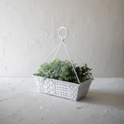 Multi Pattern Metal Caddy - Foreside Home & Garden