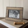 4x6 Inch Pawprints Picture Frame Wood, MDF & Glass By Foreside Home & Garden -Eco Haven Store GUEST 5c65209a c31e 4874 b4bb 6969c11cc6ca