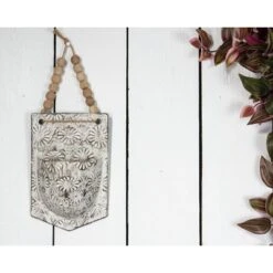 Rustic Antique White Metal Hanging Wall Storage Pocket - Foreside Home & Garden 14 Rustic Antique White Metal Hanging Wall Storage Pocket - Foreside Home & Garden -Eco Haven Store GUEST 5e5c7ce5 dd71 4bba 8222 238e0aa42d7b