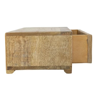 Natural Wood Decorative Drawer - Foreside Home & Garden 5 Natural Wood Decorative Drawer - Foreside Home & Garden - Image 4